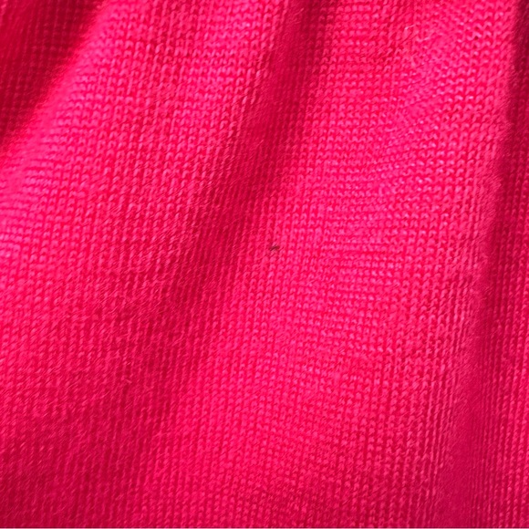 Y2K OP Hot Pink Ruffle Strapless Dress - Picture 7 of 7